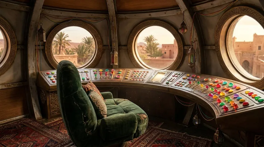 Cabina de la nave
